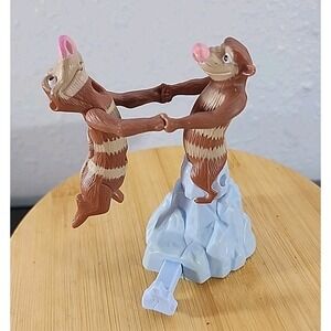 Ice Age 2 Crash & Eddie Swinging Possums Action Figure Burger King Toy 2005